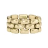 Bague Arden Watch Links en acier inoxydable doré