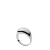 Bague à bande en acier inoxydable Ellis Domed Collection