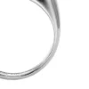 Bague à bande en acier inoxydable Ellis Domed Collection