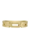 Bague à chaîne Heritage D-Link en acier inoxydable doré