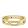 Bague à chaîne Heritage D-Link en acier inoxydable doré