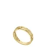Bague à chaîne Heritage D-Link en acier inoxydable doré