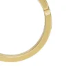 Bague à chaîne Heritage D-Link en acier inoxydable doré