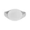 Bague chevalière Ellis en acier inoxydable