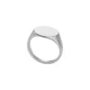Bague chevalière Ellis en acier inoxydable