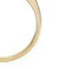 Bague chevalière Ellis en acier inoxydable doré