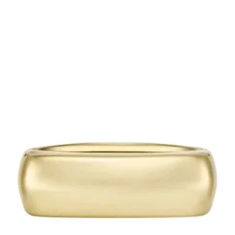 Bague chevalière Heritage D-Link Glitz en acier inoxydable doré