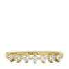 Bague classique en laiton doré Glitz Bague classique en laiton doré Glitz