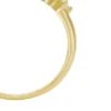 Bague classique en laiton doré Glitz Bague classique en laiton doré Glitz
