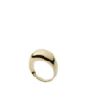 Bague Ellis Domed Collection en acier inoxydable doré