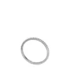 Bague Ellis Pavé Glitz en acier inoxydable