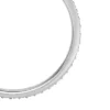 Bague Ellis Pavé Glitz en acier inoxydable