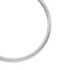 Bague Harlow en acier inoxydable à texture linéaire Bague Harlow en acier inoxydable à texture linéaire
