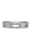 Bague Heritage à chaîne D-Link en acier inoxydable