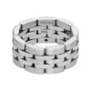 Bague à maillons Arden en acier inoxydable