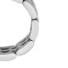 Bague à maillons Arden en acier inoxydable