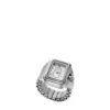 Bague-montre Raquel Acier inoxydable à deux aiguilles