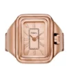 Bague-montre Raquel Deux aiguilles en acier inoxydable doré rose