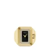 Bague-montre Raquel Montre à deux aiguilles en acier inoxydable doré