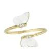 Bague papillon Sutton Radiant Wings en nacre blanche Bague papillon Sutton Radiant Wings en nacre blanche