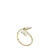 Bague papillon Sutton Radiant Wings en nacre blanche Bague papillon Sutton Radiant Wings en nacre blanche