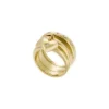 Bague Sadie All My Love en acier inoxydable doré avec cœur Bague Sadie All My Love en acier inoxydable doré avec cœur