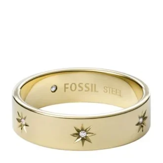Bague Sadie Shine Bright en acier inoxydable doré
