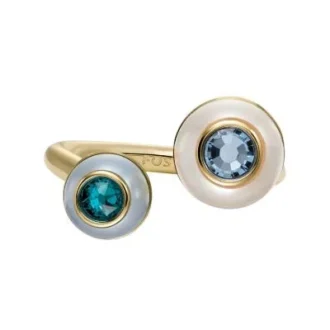 Bague Toi Et Moi en laiton doré Bright Baubles