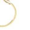 Bague Toi et Moi Sutton Radiant Love en acier inoxydable doré et nacre Bague Toi et Moi Sutton Radiant Love en acier inoxydable doré et nacre