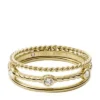 Bague Val Vintage Heritage en acier inoxydable doré Bague Val Vintage Heritage en acier inoxydable doré