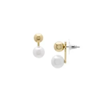 Boucles d&rsquo;oreilles Bright Baubles en coquillage blanc