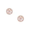 Boucles d&rsquo;oreilles clous en nacre mosaïque Merrit