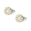 Boucles d’oreilles Ellis All Stacked Up en acier inoxydable doré Boucles d’oreilles Ellis All Stacked Up en acier inoxydable doré