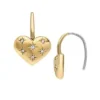 Boucles d’oreilles pendantes en forme de cœur en acier inoxydable doré Sadie All My Love Boucles d’oreilles pendantes en forme de cœur en acier inoxydable doré Sadie All My Love