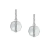 Boucles d’oreilles pendantes Merrit Timeless en acier inoxydable argenté et nacre Boucles d’oreilles pendantes Merrit Timeless en acier inoxydable argenté et nacre