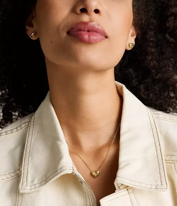 Boucles d’oreilles Sadie All My Love en acier inoxydable doré Boucles d’oreilles Sadie All My Love en acier inoxydable doré