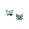 Boucles d&rsquo;oreilles Sutton Butterfly Wings Multicolor Abalone