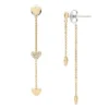 Boucles d’oreilles Sutton Heartbeat en laiton doré Boucles d’oreilles Sutton Heartbeat en laiton doré