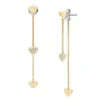 Boucles d’oreilles Sutton Heartbeat en laiton doré Boucles d’oreilles Sutton Heartbeat en laiton doré