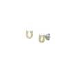 Boucles d’oreilles Sutton Horseshoe en acier inoxydable doré Boucles d’oreilles Sutton Horseshoe en acier inoxydable doré