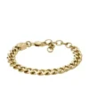 Bracelet à chaîne en acier inoxydable doré Ellis Core Chains
