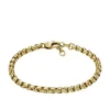 Bracelet à chaîne en acier inoxydable doré Ellis Core Chains