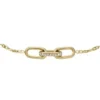 Bracelet chaîne en acier inoxydable doré Heritage D-Link Bracelet chaîne en acier inoxydable doré Heritage D-Link