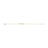 Bracelet chaîne en acier inoxydable doré Heritage D-Link Bracelet chaîne en acier inoxydable doré Heritage D-Link
