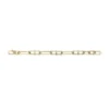 Bracelet chaîne en acier inoxydable doré Heritage D-Link Bracelet chaîne en acier inoxydable doré Heritage D-Link