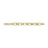 Bracelet chaîne en acier inoxydable doré Heritage D-Link Bracelet chaîne en acier inoxydable doré Heritage D-Link