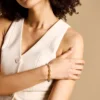 Bracelet chaîne en acier inoxydable doré Heritage D-Link Bracelet chaîne en acier inoxydable doré Heritage D-Link