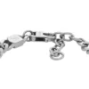 Bracelet chaîne Harlow Linear Texture en acier inoxydable