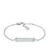 Bracelet d&rsquo;identification Sadie en acier inoxydable