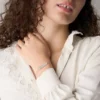 Bracelet d&rsquo;identification Sadie en acier inoxydable